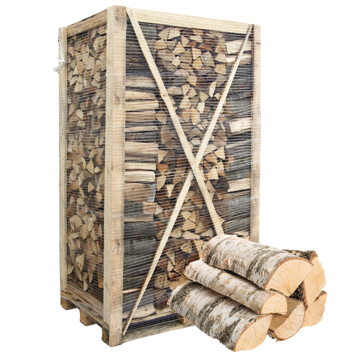 Brennholz Buche / Hainbuche auf Palette